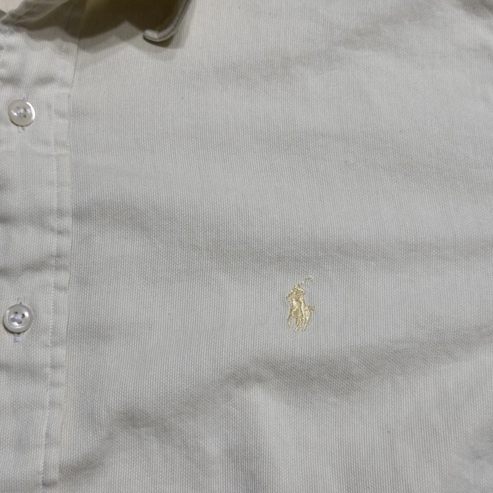Polo Ralph Lauren Men's Andrew Shirt Pastel Yellow Cotton Button Up Size 16-34